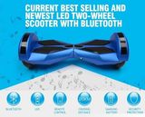 New 8 Inch Smart Wheels Self Balancing Electric Scooter with Color Light and Bluetooth