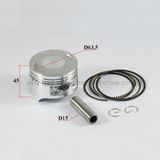 Engine Parts Pistons for Watercooling 200cc ATV (EGO05)