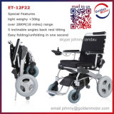 12'' E-Throne Folding Lightweight Power Brushless Mobility Aid Scooter with Lithium Battery