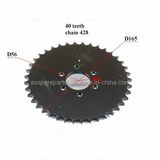 Motorcycle Rear Sprocket with 40 Teeth 6 Holes (EGO53)