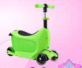 Fashion Design Mini Foldable 3 in 1 Scooter with Seat &Tracker for Smart Remind