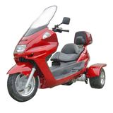 Automatic Gear Three Wheel Gas Scooter 150 250cc