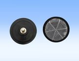 White Round Reflex Reflector with 5mm Screw for Motorcycle