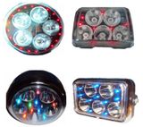 Motorcycle Racing Bike Halley LED Colorful Headlight