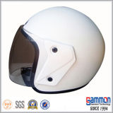White Half Face Motorcycle Helmet (OP212)