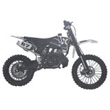 Water-Cooled Dirt Bike Black (SN-GS395-W)