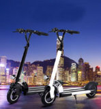 Aluminum Electric Scooter with 10' Tire Adult Electric Scooter