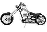 49cc Single Cylinder, 2-stroke Mini Chopper (RH-001)