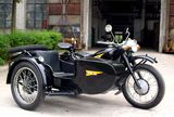 Motorcycle with Sidecar (Cj750)