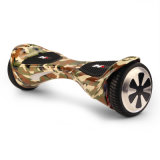Camouflage Painted Self Balance Scooter Hoverboard with White Red LED Light