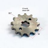 13 Teeth Front Sprocket for Chain Type 420 (EGO44)