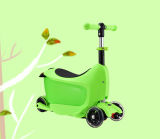New 3 in 1 Scooter Kids with Stable Seat and Removable Container