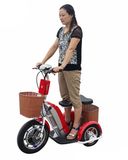 New Electric Tricycle Scooter/Zappy Scooter with Seat with: 500W, 48V/12ah LED-Acid Battery