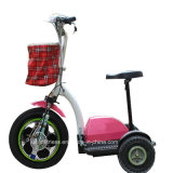 3 Wheels Electric Scooter with Basket