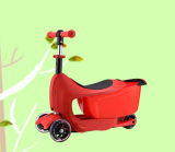 Latest Design Cute Seated Scooterwith Ring Bar and Adjustable Height
