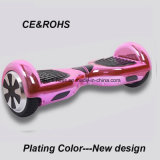 Electric Scooter with Pink Palting Color