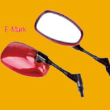 Red Motorbike Rear Mirror, Motorcycle Rearview Mirror for Motorcycle