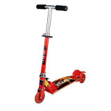 Kick Scooter with 100mm PU Laser Wheels, Made of 40% Fiberglass Canadian Maple and 60% Aluminum