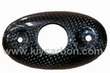 Carbon Fiber Exhaust Guard for Ducati Hypermotard 1100/1100s