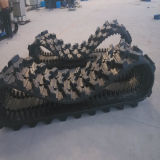 Continued Rubber Track for Tracked Vehicles Like Snowmobile Trailers