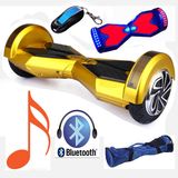 Electric Scooter Hoverboard with Bluetooth Speaker