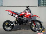 125CC Pit Bike Red with Air-Cooled (QW-DB-09B)