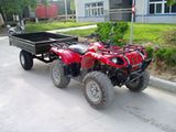 4 Wheels Drive ATV650cc(4x4) with Trailer (Snow Plough)