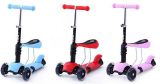 2016 New Desin 3 in 1 Mini Micro Kick Scooter Withseat and 3 Wheels for 1-5years Old Child