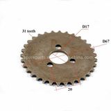 31 Teeth Crankshaft Sprocket for 200, 250cc Motorcycle (EGO01)
