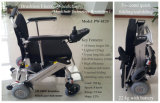 Electric Wheelchair /Lighest /Safest /Foldabe with Brushless and Gearless Motor with CE