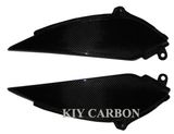 Kawasaki Zx6r 636 05-06 Carbon Fiber Lower Tank Trim