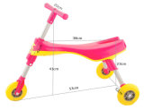 Mini Scooter, 3 Wheels Scuttle Bug, Popular in Isarel Market Kids Scooter Can Be Folded (OLO-2008)