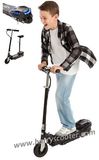 120W Electric Scooter with Seat and 15.5 Inches PU Wheels