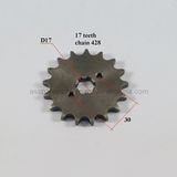 Motorcycle 428 Chain Sprocket with 17 Teeth (EGO49)