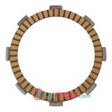 Paper Based Clutch Plate in Green Glue for Cg125 / Cg125cdi / Supra / CD100
