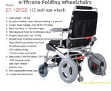 E-Throne! Golden Motor Innovative Wheelchair! Light Weight! 1 Second Foldable Brushless Power Electric Wheelchair, The Best in The World