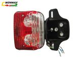 Ww-7108 Cg125 for Honda, Brake Light, Motorcycle Tail Light, 12V