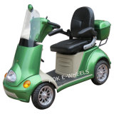 2015 New Product Hot Sale 4 Wheel Mobility Scooter with Deluxe Seat Rear Box