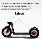 Jiexg Mini E-Scooter 500W Brushless Motor Support 55km Long Distance Driving, Foldable, USB Charging Port, Bluetooth Speakers Avaliable, Intelligent E Scooter!