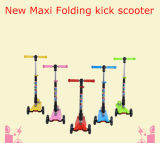 2016 New Patent Maxi Folding Kids Kick Scooter with CE Test