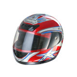 ABS/PP Material Full Face Helmet for Motorcycle Riders (AH024)