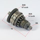 Gy6 125cc Engine Starter Drive for Motorcycle Parts (EGO10)