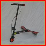 Fashion Foldable Steel PU Three Wheeled Power Wing Drifting Scooter