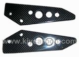 Hypermotard 1100/1100s Carbon Fiber Passenger Footguards for Ducati