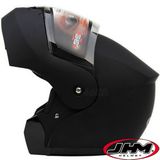 DOT Flip up Motorbike Helmet (ST-819 Matt Black)