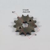 13 Teeth Sprocket for Motorcycle 428 Chain (EGO48)