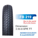 ISO E-MARK Motorcycle Parts Scooter Tyre 350-8