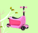 Patent Mini Kids Kick Scooter with Seat and Best Drawer for Happy Childhood
