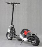 43CC CE Approved Foldable Gas Scooter with Steel Board