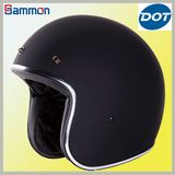 DOT OEM Matte Black Scooter Helmet (MH105)